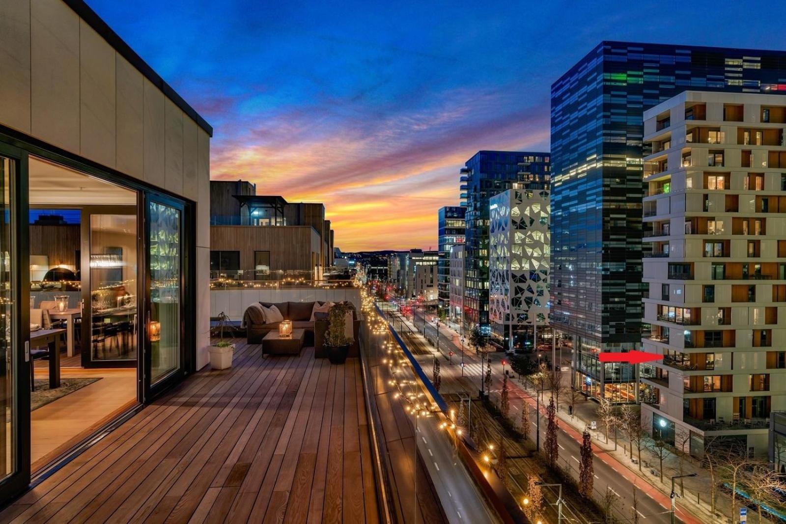 Spacious Modern 3Br Apartment At Central Oslo Barcode Экстерьер фото